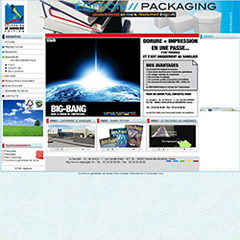 Le site internet de l'Agence Le Sanglier packaging edition